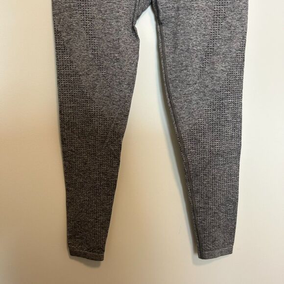 Gymshark Womens Athletic Vital Seamless Leggings Size Large Smokey Grey - Picture 3 of 14